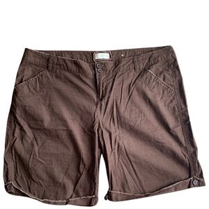 Maurices brown Bermuda shorts